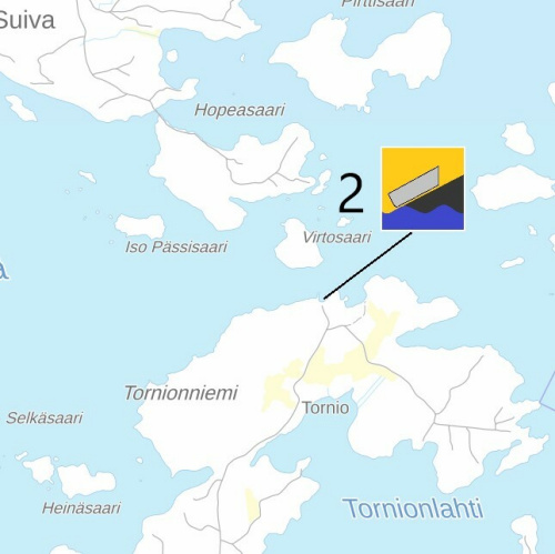 Tornionsalmi kartta