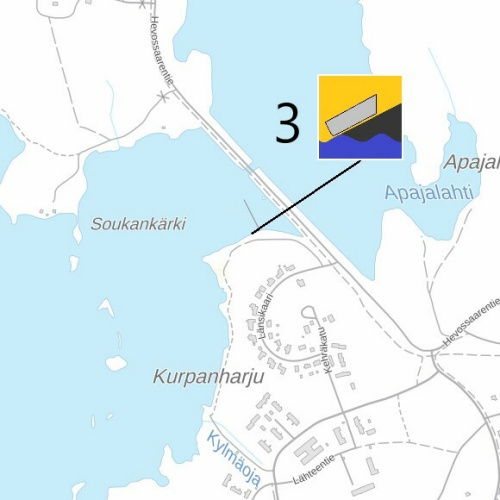 Sinilähde kartta