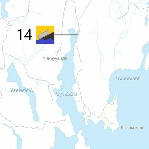 Syvälahti kartta