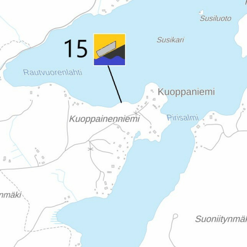 Kuoppaniemi kartta